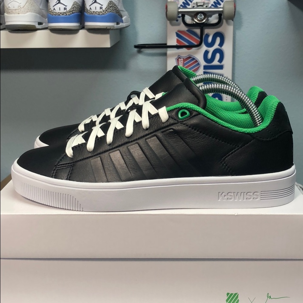 K-Swiss GaryVee Court Frasco Black and Green